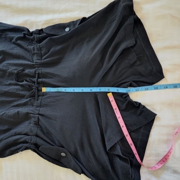 rag & bone lyocell/ silk combo sleeveless romper size 2 - Picture 4 of 7